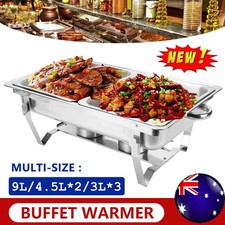 9L Insulated Food Warmer Bain Marie Food Warmer Buffet Warmer Chafing Dish