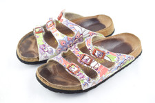 Papillio by Birkenstock Florida Bunt Muster EU 40 Sandalen schmal 3-Riemer Damen