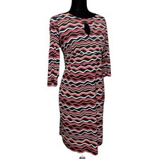 Emma & Michele Keyhole fitted dress Small