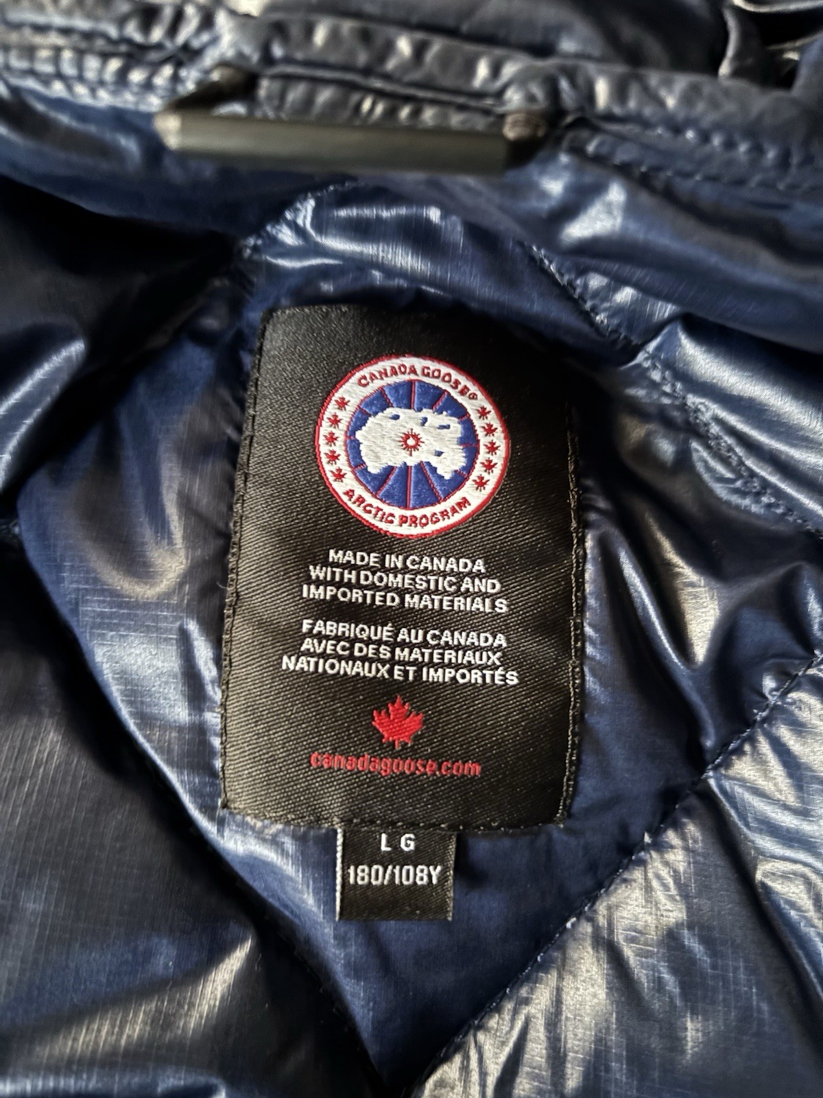 Canada Goose Lightweight Down Puffer Jacket Men's… - image 5