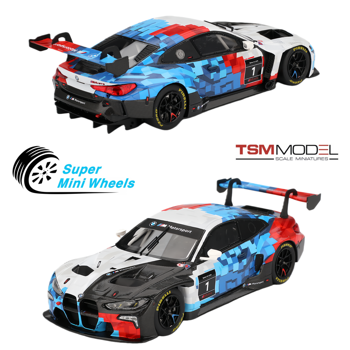 TSM-Model 1:43 BMW M4 GT3 EVO Presentation TSM430842 | eBay
