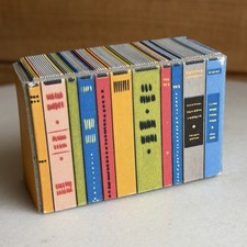 Juego de libros Mid Century Modern DollHouse cartón Barbie Dream House 1962 Mattel