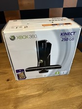 Boxed Xbox 360 Special Edition Kinect 250GB Console Tested VGC extra controller