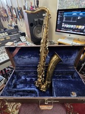 Buescher Aristocrat Series I "Art Deco" Tenor Saxophone 1937