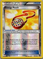 Energy Pouch 97/124 XY Fates Collide Reverse Holo Uncommon Trainer