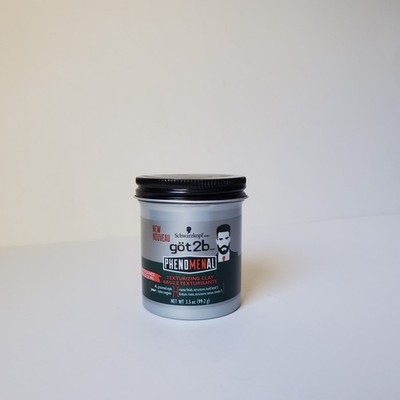 Got2B Phenomenal Texturizing Clay 3.5oz No Stickiness Groomed Style Hold Level 5