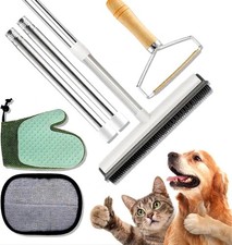 Pet Hair Carpet rake for Dog  Cat Hair, 4-in-1 middle, Multicolor