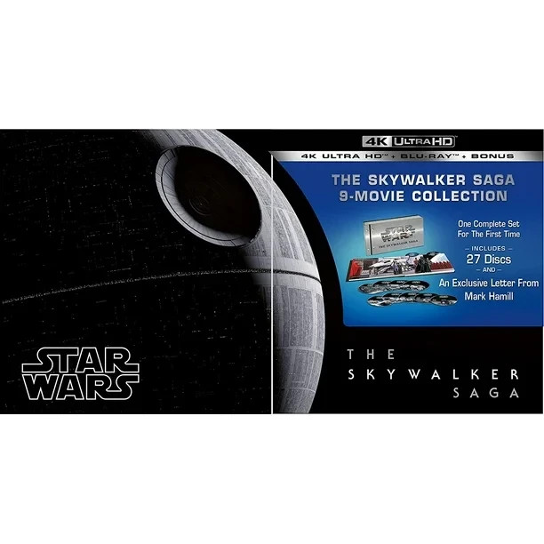 Star Wars: The Skywalker Saga (4K UHD Blu-ray Discs, 2020, 27-Disc