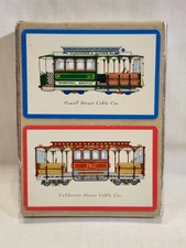 Vintage Congress 606 Powell Street California Street Cable Car Playing Cards