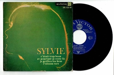 Sylvie Vartan Vinyl 45 Runden EP Et Noch Trop Beau - L'Oiseau Selten - Rca 86125