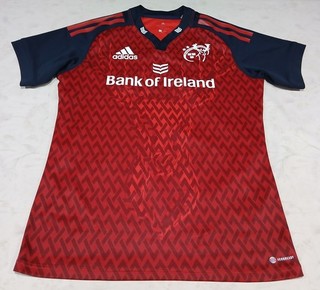 Munster 2022 Adidas Men's Size L Rugby Union Home Shirt Ireland