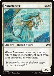 Auramancer #97 Commander: Duskmourn: House of Horror