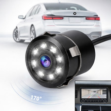 Car Rear View Camera 8 LEDNight Vision 170° Wide Angle Waterproof Backup Monitor