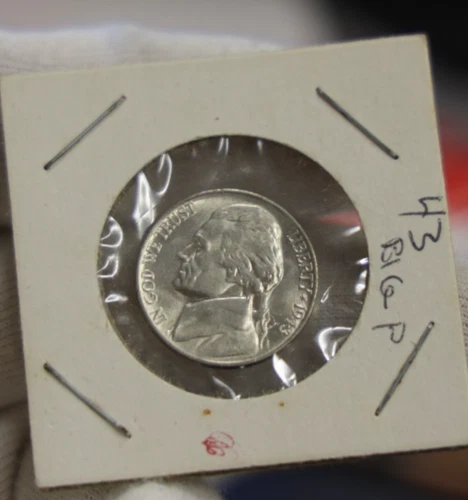 Photo of a 1943-P Jefferson Nickel from an eBay listing that sold on Jul 22, 2026