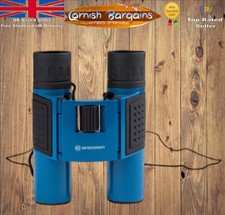 BRESSER Pocket binoculars Topas 10 x 25 (blue)