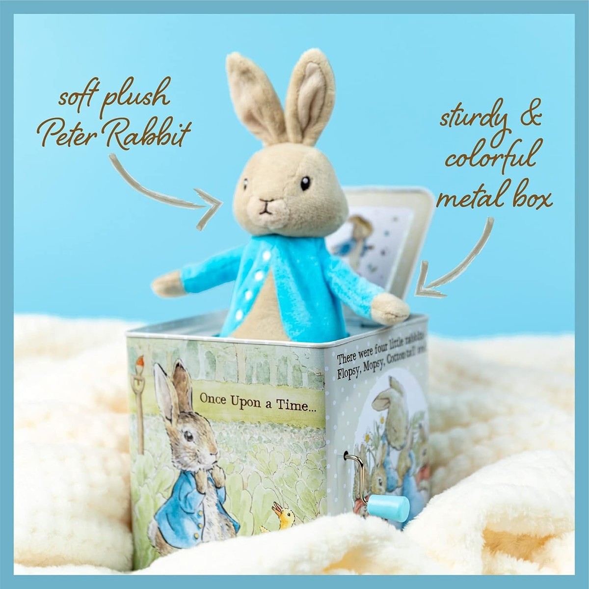 Beatrix Potter Peter Rabbit Jack-in-The-Box, Multi-colored