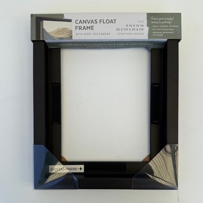MCS Canvas Float Frame 8x10 Black (Same Shipping Any Qty)