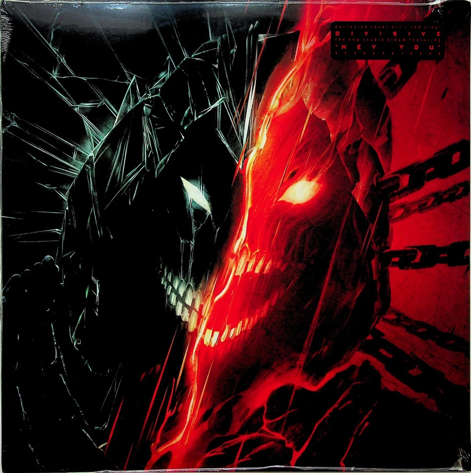 DISTURBED- Divisive LP (NEW** 2022 RED Coloured Vinyl) Rare Alt Artwork - Image 2 of 4