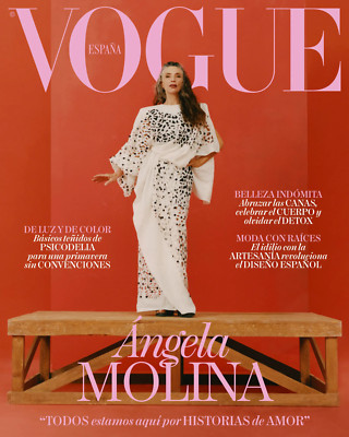 VOGUE Spain May 2022 Ángela Molina on Cover + Vogue Business