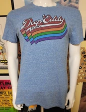Deep Eddy Vodka Retro Logo Liquor T Shirt Medium Nice TX