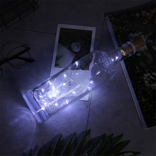 1M 3.28FT 10 LED Cork Shaped Copper Wire String Light Wine Bottle For DIY RH494 - Picture 9 of 21