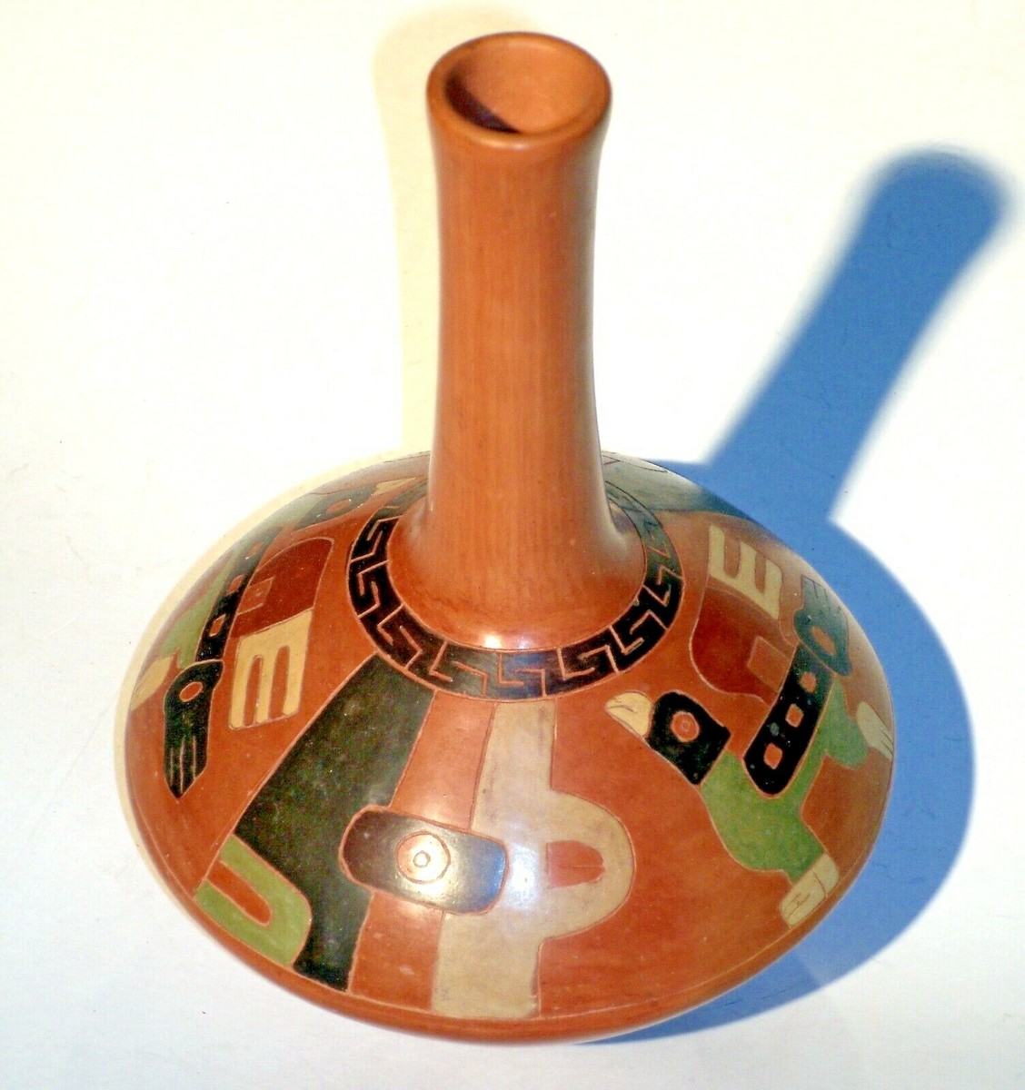 カウボーイ 陶器像 Sikyatki Polychrome bowl with birds ca 1400 to 1625 ad