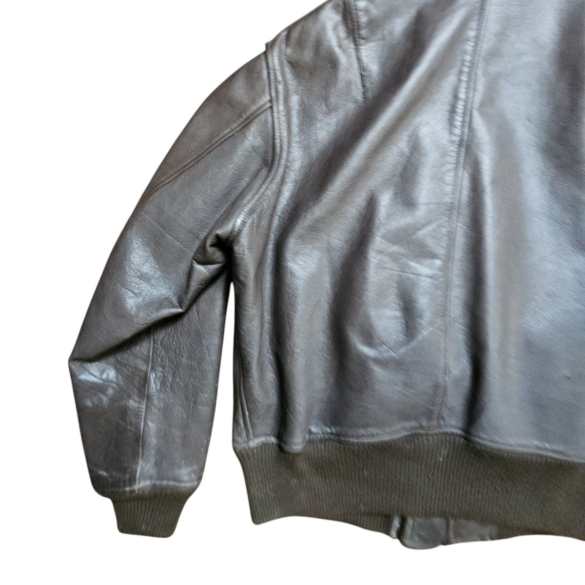 ジャケット・アウター VINTAGE AVIREX B-15 LEATHER AVIREX USA Authentic Leather Jacket Type B-15 Size 2XL | eBay