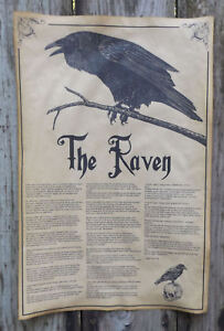 Die Raben Von Edgar Allan Poe Poster Halloween Dekoration 11 X 17 Party Gedicht Ebay