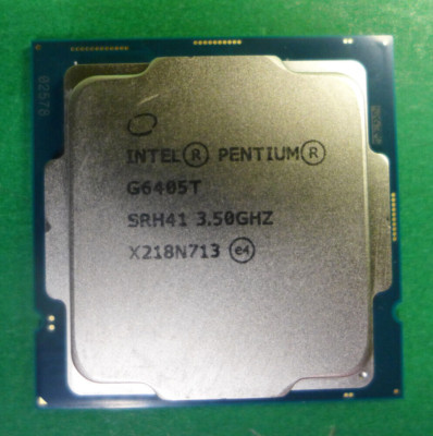 GENUINE Intel Pentium G6405T 3.50GHz CPU Processor SRH41