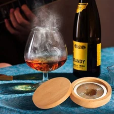Cocktail Smoker Kit with Wood Chips for Whiskey,Cheese and Flavor Drink Smoker 