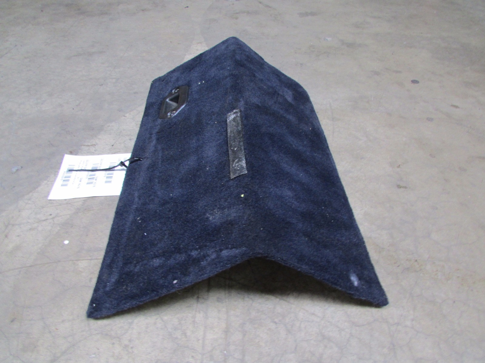 Ferrari 360, Coupe, RH, Right Rear Ebx Carpet Panel, Blue, Used, P/N 65319190
