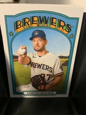 2021 Topps Heritage High Number #583 Adrian Houser 10 Count Lot Milwaukee Brewer