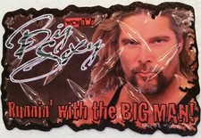 WCW/NWO--WRESTLING LEGENDS--NEW-- 1998 Prismatic Vending Machine Sticker  98 