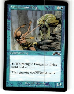 Whiptongue Frog - Magic the Gathering MTG Exodus Single Card NM