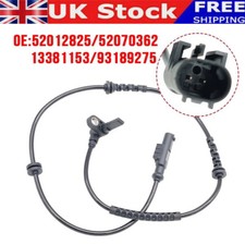 Front ABS Sensor for Vauxhall Corsa D & E Adam Fiat Punto Mk3 Alfa Romeo MiTo