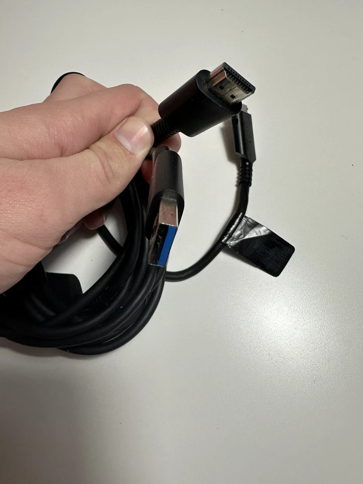 Meta Oculus Rift CV1 VR Virtual Reality Headset Cable Only - Tested Working - Image 3 of 3