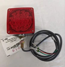 Western Star LH LED Chrome Fender MTD Marker / Turn Signal - P/N  84101-3542