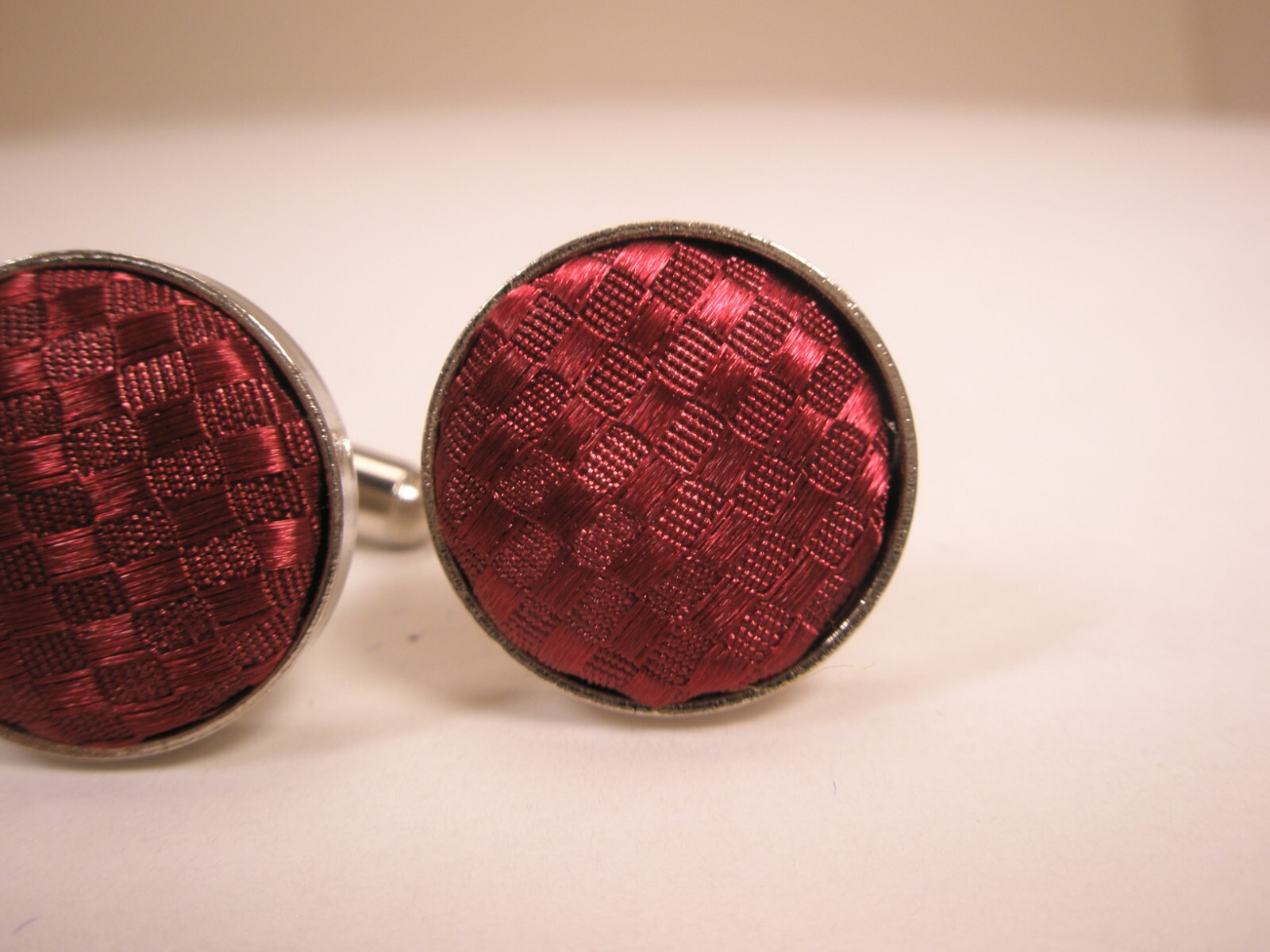 Red Weave Pattern Damask Patterns Fabric Cloth Vi… - image 4