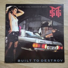[VG+] The Michael Schenker Group - Built To Destroy (1983 Korea Orig LP Vinyl)
