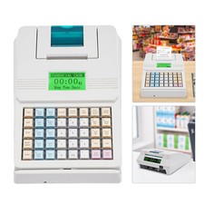 Electronic Cash Register, 40 Keys Raised Keyboard, ECRs Complete POS Cash System