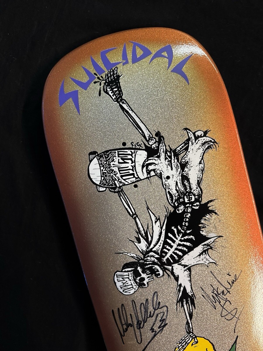Mike Vallely サイン入りトレーディングカード UBER RARE SIGNED Mike Vallely Suicidal Muir Dogtown Skateboard
