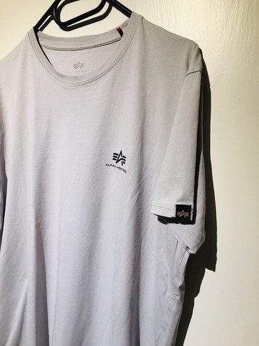 Alpha Industries T-Shirt grau Gr.L Herren - Bild 3 von 5