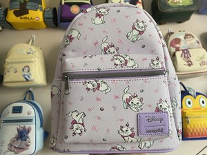 loungefly disney the aristocats marie & butterflies mini backpack