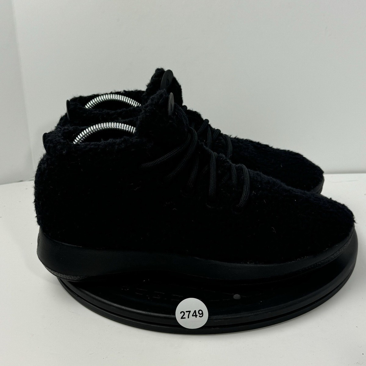 Allbirds Wool Runner Up Mizzle Mens Shoes Sz 8 W Black High Top Lace Up Sneakers Allbirds Womens Size 8 Wool Runner Up Mizzles High Top Black  main image 4