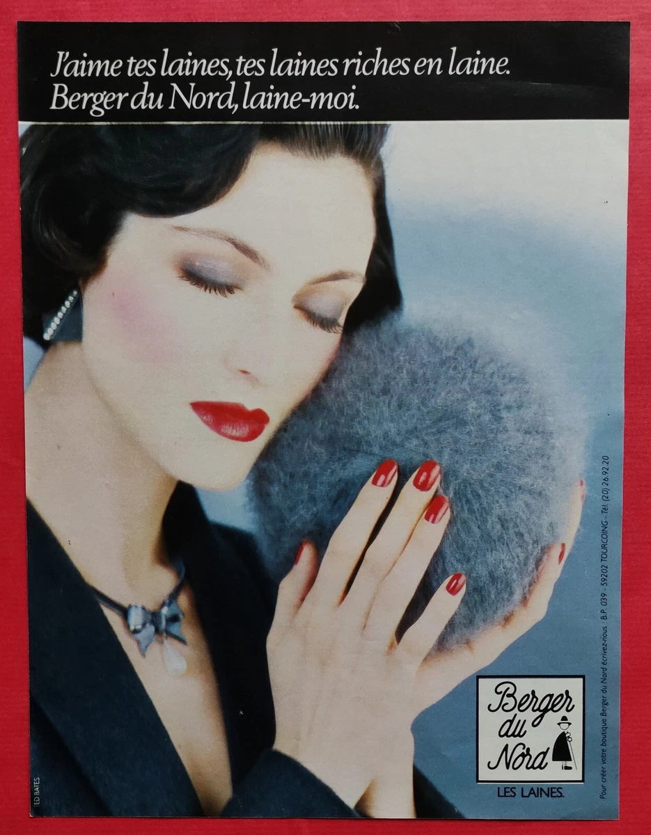 Jeu De 32 Cartes Vintage - Laines Berger Du Nord - Bon état