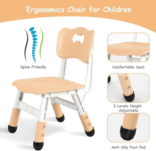 Kids Table Chairs Toddler set Strong Plastic play table Children Study Activity - Picture 47 of 47