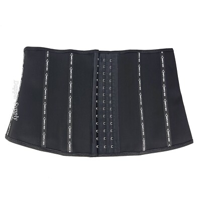 Simply Red Waist Trainer 2XL Cincher Body Shaper Corset Black