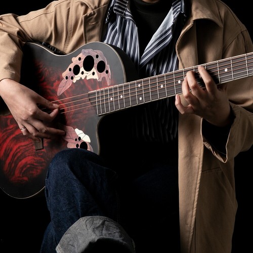 Glarry 41" Cutaway Acoustic-Electric Guitar Full-Size w/Gig Bag 2 Colors USA - Picture 24 of 24