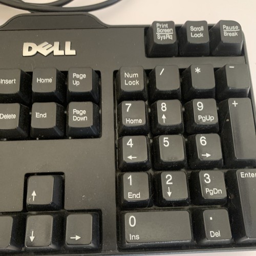 Dell Keyboard Sk-8115 Usb Wired Genuine Black Standard Model 104-Key L100 READ - Picture 5 of 7