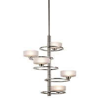 Elstead Aleeka Led Kronleuchter G9 5-Fach Klassisches Zinn